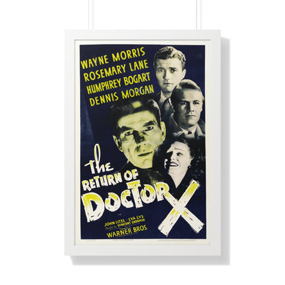 THE RETURN OF DOCTOR X 1939 - Framed Movie Poster-20" x 30"-The Sticker Space