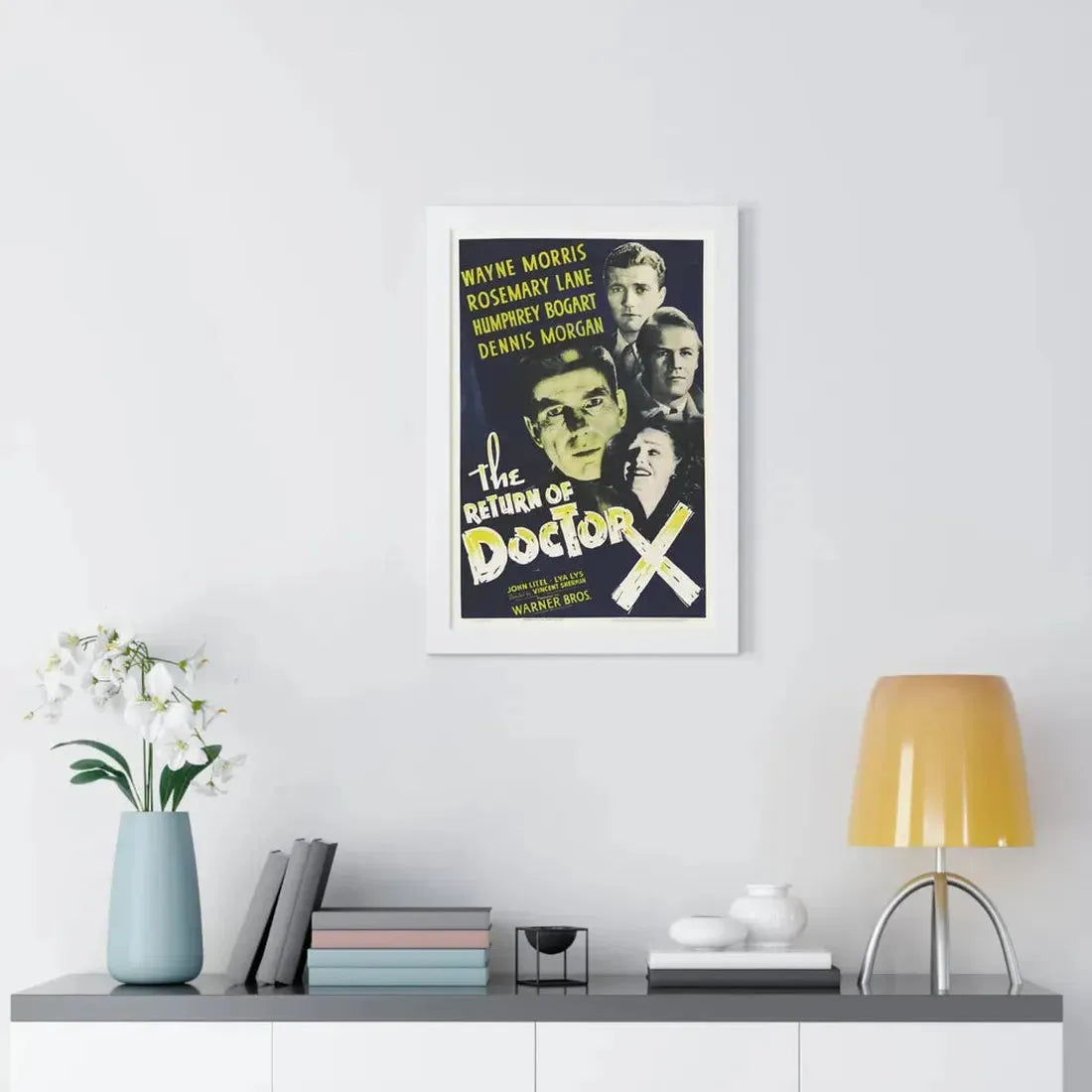 THE RETURN OF DOCTOR X 1939 - Framed Movie Poster - The Sticker Space