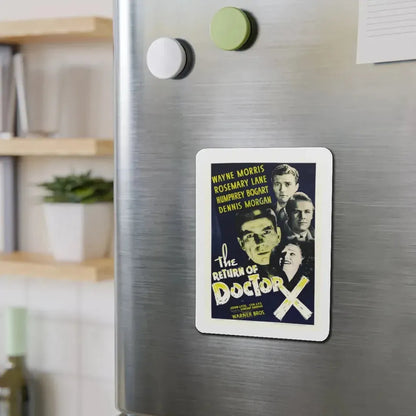 THE RETURN OF DOCTOR X 1939 Movie Poster - Refrigerator Magnet - The Sticker Space