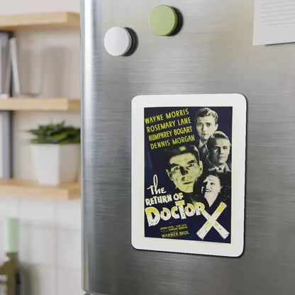 THE RETURN OF DOCTOR X 1939 Movie Poster - Refrigerator Magnet - The Sticker Space