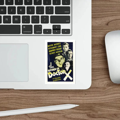THE RETURN OF DOCTOR X 1939 Movie Poster STICKER Vinyl Die-Cut Decal - The Sticker Space