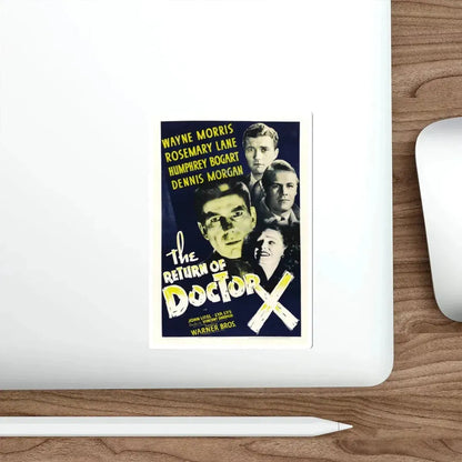 THE RETURN OF DOCTOR X 1939 Movie Poster STICKER Vinyl Die-Cut Decal - The Sticker Space