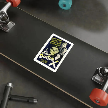 THE RETURN OF DOCTOR X 1939 Movie Poster STICKER Vinyl Die-Cut Decal - The Sticker Space