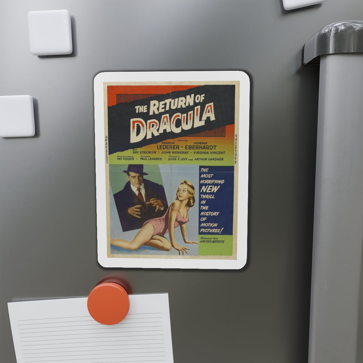 THE RETURN OF DRACULA (2) 1958 Movie Poster - Refrigerator Magnet