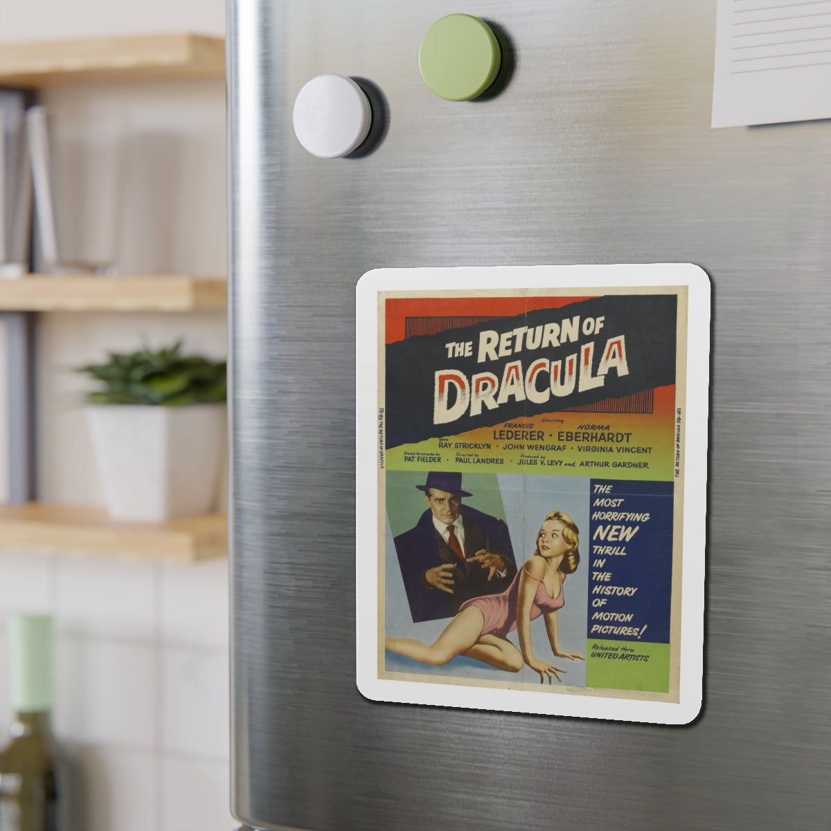 THE RETURN OF DRACULA (2) 1958 Movie Poster - Refrigerator Magnet