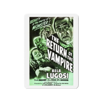 THE RETURN OF THE VAMPIRE (2) 1943 Movie Poster - Refrigerator Magnet 2 Inch Die-Cut - The Sticker Space