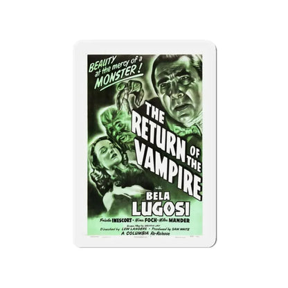 THE RETURN OF THE VAMPIRE (2) 1943 Movie Poster - Refrigerator Magnet 4 Inch Die-Cut - The Sticker Space