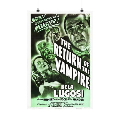 THE RETURN OF THE VAMPIRE (2) 1943 - Paper Movie Poster 16″ x 24″ Matte - The Sticker Space