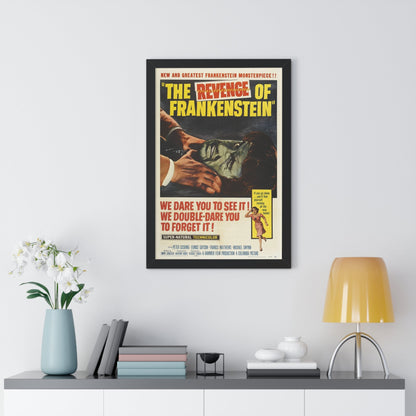 THE REVENGE OF FRANKENSTEIN 1958 - Framed Movie Poster-The Sticker Space