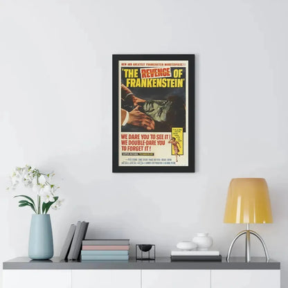 THE REVENGE OF FRANKENSTEIN 1958 - Framed Movie Poster - The Sticker Space