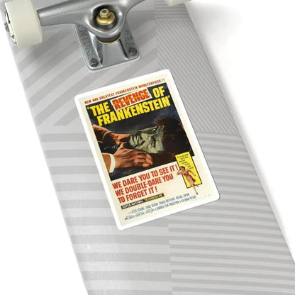 THE REVENGE OF FRANKENSTEIN 1958 Movie Poster - STICKER Vinyl Kiss-Cut Decal - The Sticker Space