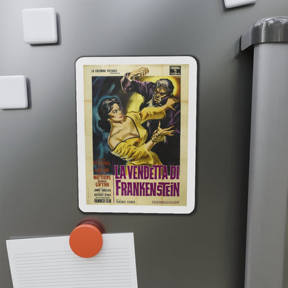 THE REVENGE OF FRANKENSTEIN (ITALIAN) 1958 Movie Poster - Refrigerator Magnet