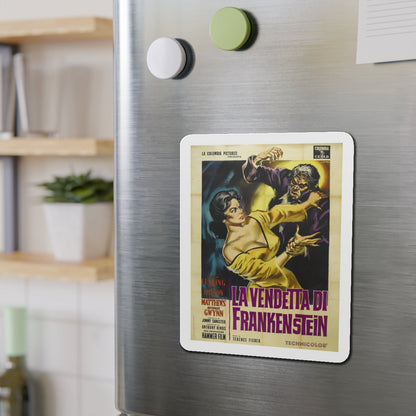 THE REVENGE OF FRANKENSTEIN (ITALIAN) 1958 Movie Poster - Refrigerator Magnet