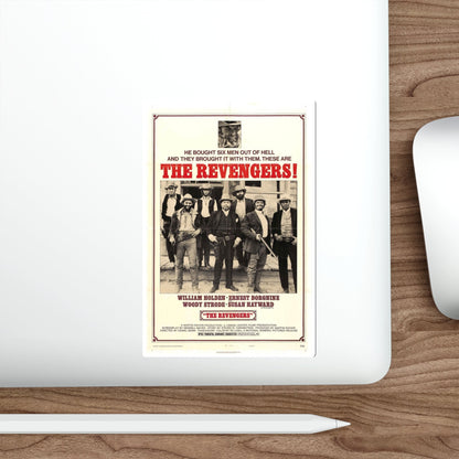 The Revengers 1972 Movie Poster STICKER Vinyl Die-Cut Decal-The Sticker Space