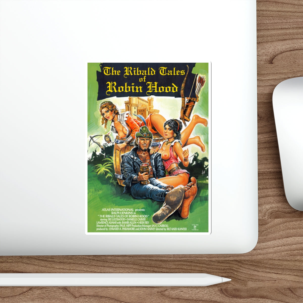 THE RIBALD TALES OF ROBIN HOOD 1969 Movie Poster STICKER Vinyl Die-Cut Decal-The Sticker Space