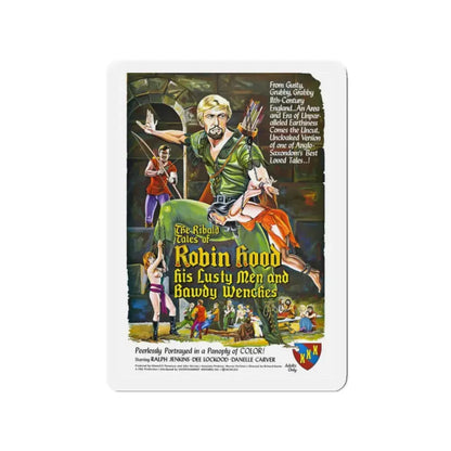 THE RIBALD TALES OF ROBIN HOOD (2) 1969 Movie Poster - Refrigerator Magnet 2 Inch - The Sticker Space