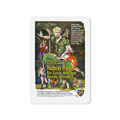 THE RIBALD TALES OF ROBIN HOOD (2) 1969 Movie Poster - Refrigerator Magnet 3 Inch - The Sticker Space