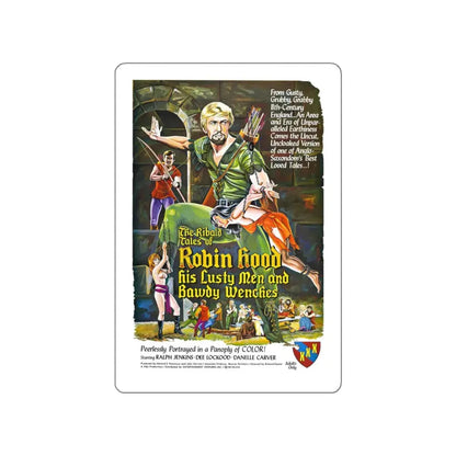 THE RIBALD TALES OF ROBIN HOOD (2) 1969 Movie Poster STICKER Vinyl Die-Cut Decal 5 Inch - The Sticker Space