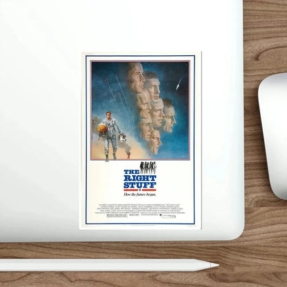 The Right Stuff 1983 Movie Poster STICKER Vinyl Die-Cut Decal - The Sticker Space