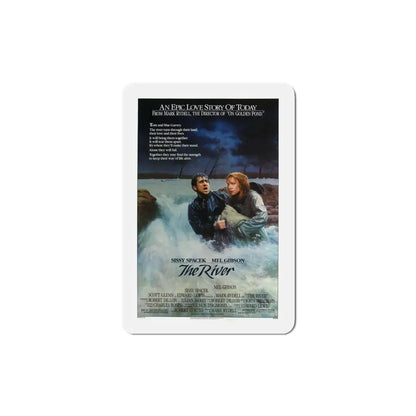 The River 1984 Movie Poster Refrigerator Magnet 4 Inch - The Sticker Space