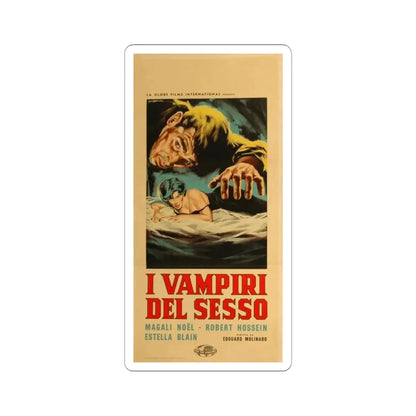 THE ROAD TO SHAME 1959 Movie Poster - STICKER Vinyl Kiss-Cut Decal 4 Inch White - The Sticker Space