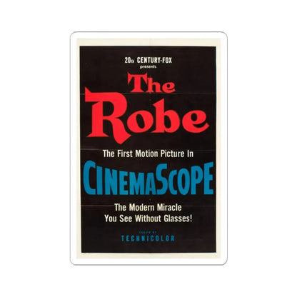 The Robe 1953 Movie Poster - STICKER Vinyl Kiss-Cut Decal 2 Inch White - The Sticker Space