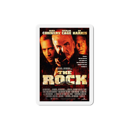 The Rock 1996 Movie Poster Die-Cut Magnet-3" x 3"-The Sticker Space