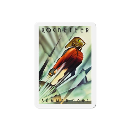 The Rocketeer 1991 Movie Poster Die-Cut Magnet-2" x 2"-The Sticker Space