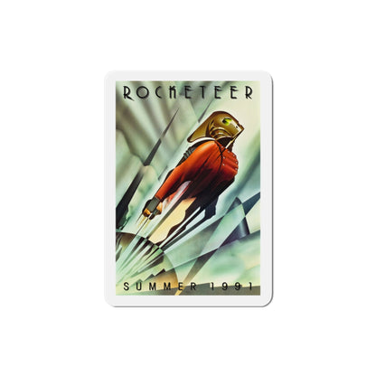 The Rocketeer 1991 Movie Poster Die-Cut Magnet-3" x 3"-The Sticker Space