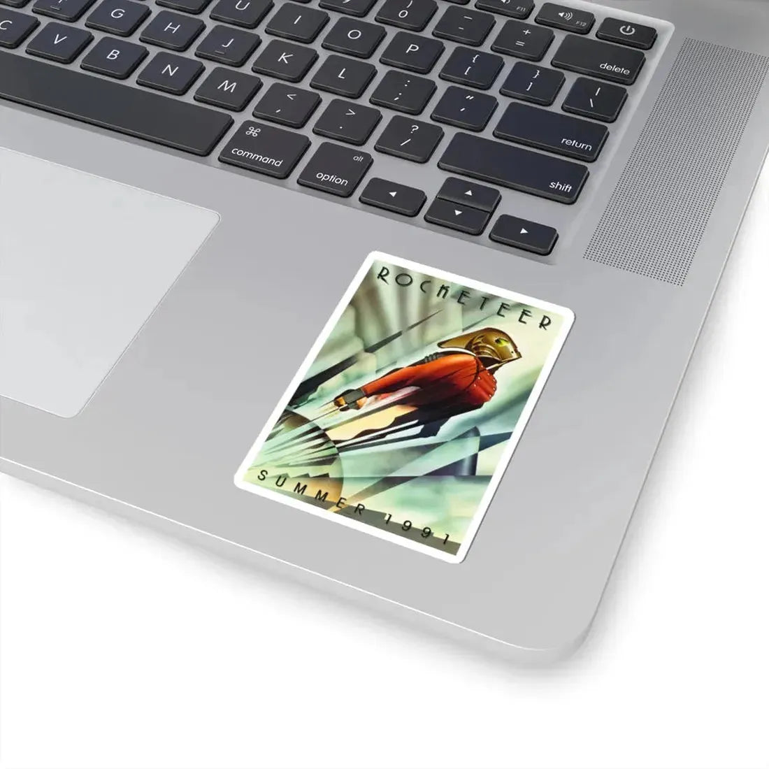 The Rocketeer 1991 Movie Poster - STICKER Vinyl Kiss-Cut Decal - The Sticker Space