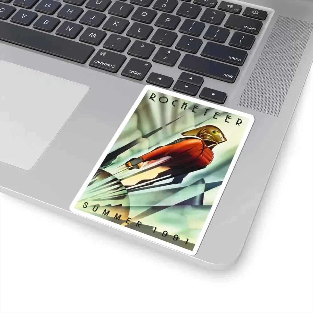 The Rocketeer 1991 Movie Poster - STICKER Vinyl Kiss-Cut Decal - The Sticker Space