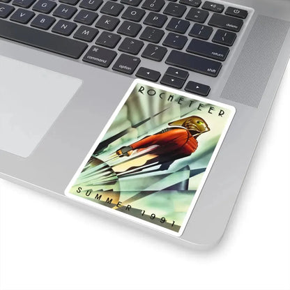The Rocketeer 1991 Movie Poster - STICKER Vinyl Kiss-Cut Decal - The Sticker Space