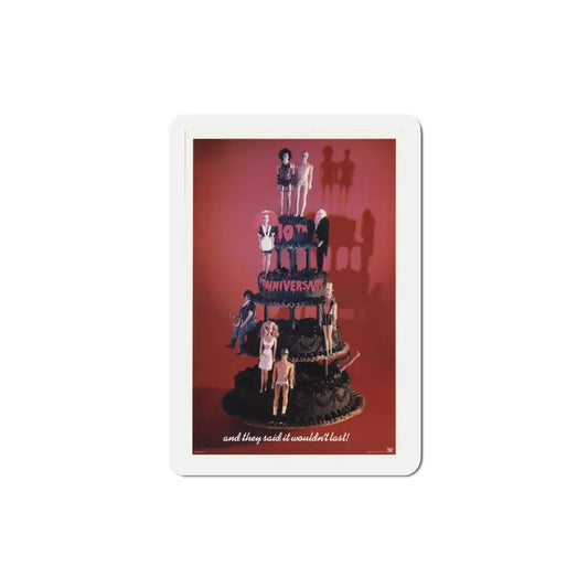 The Rocky Horror Picture Show 1975 2 Movie Poster Refrigerator Magnet 3 Inch - The Sticker Space