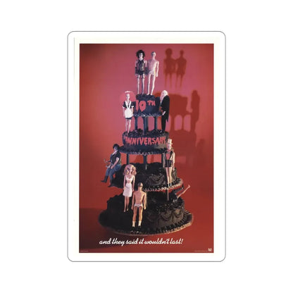 The Rocky Horror Picture Show 1975 2 Movie Poster STICKER Vinyl Die-Cut Decal 5 Inch - The Sticker Space