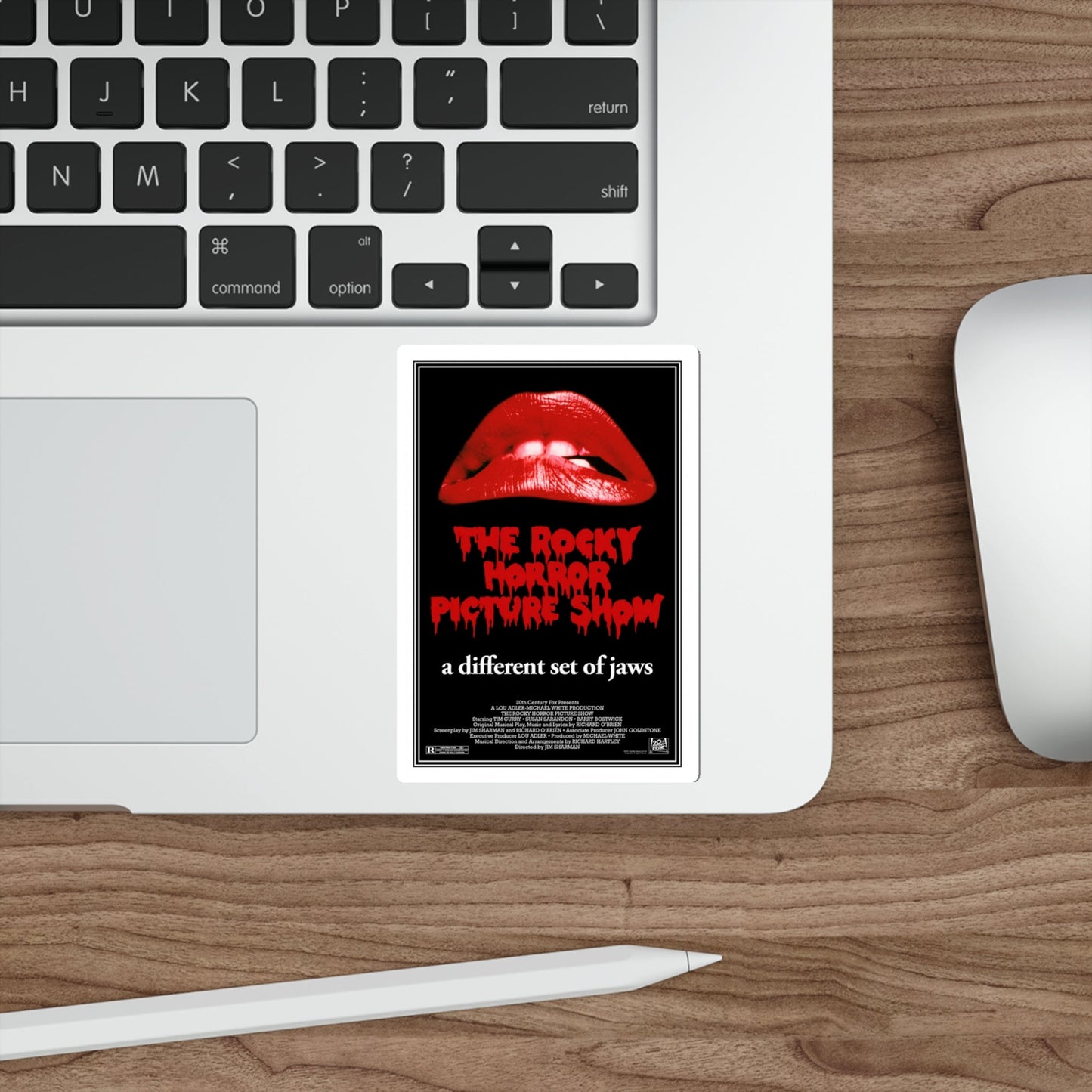 The Rocky Horror Picture Show 1975 Movie Poster STICKER Vinyl Die-Cut Decal-The Sticker Space