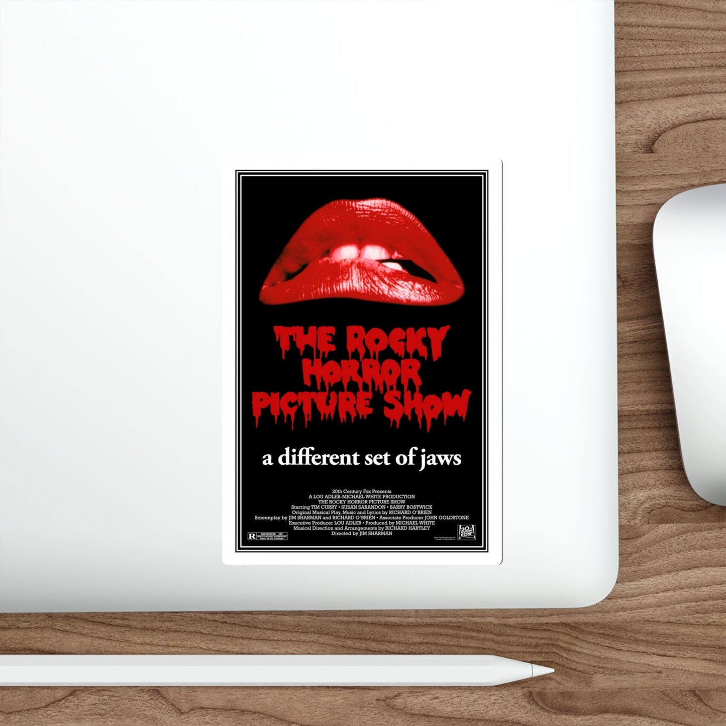 The Rocky Horror Picture Show 1975 Movie Poster STICKER Vinyl Die-Cut Decal-The Sticker Space