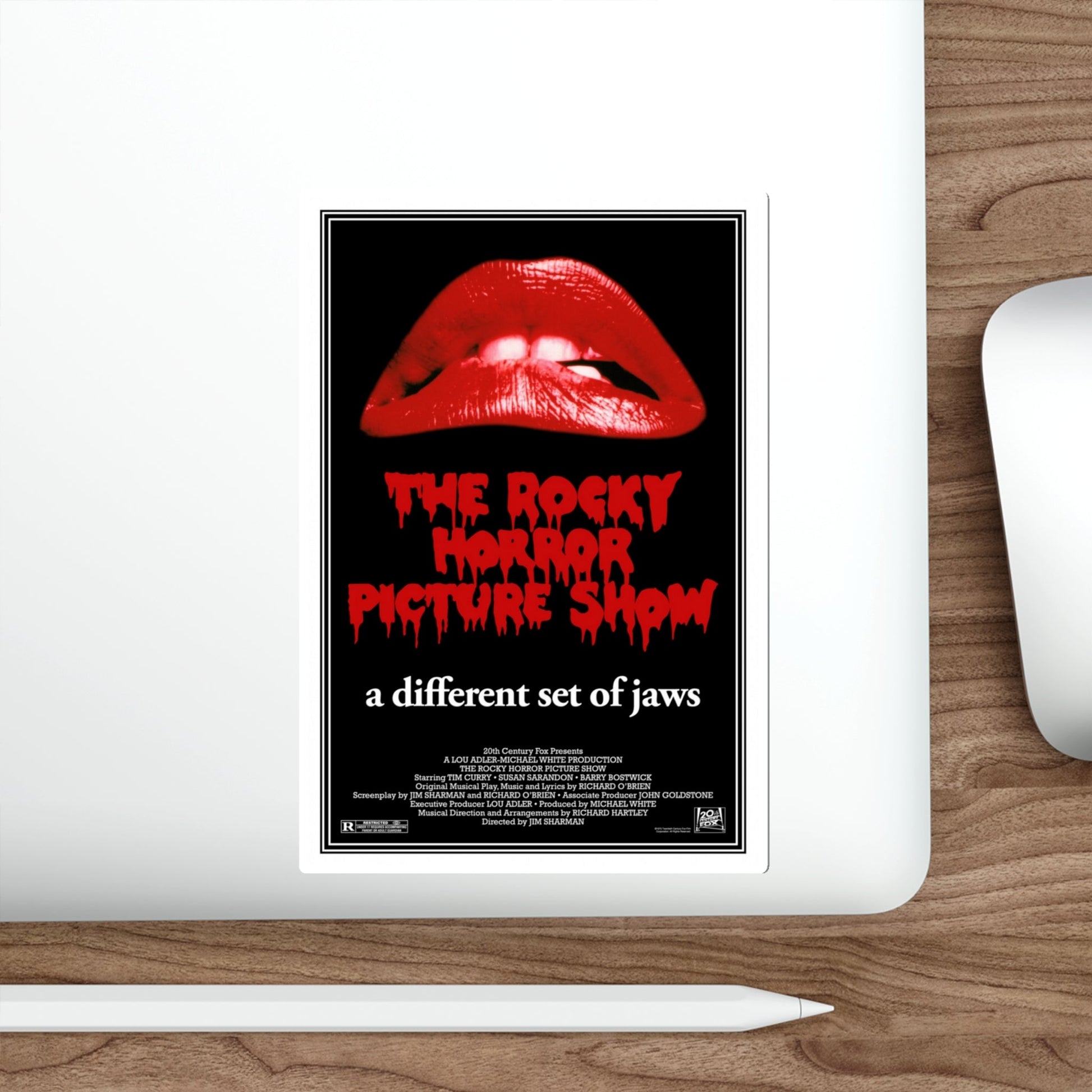 The Rocky Horror Picture Show 1975 Movie Poster STICKER Vinyl Die-Cut Decal-The Sticker Space