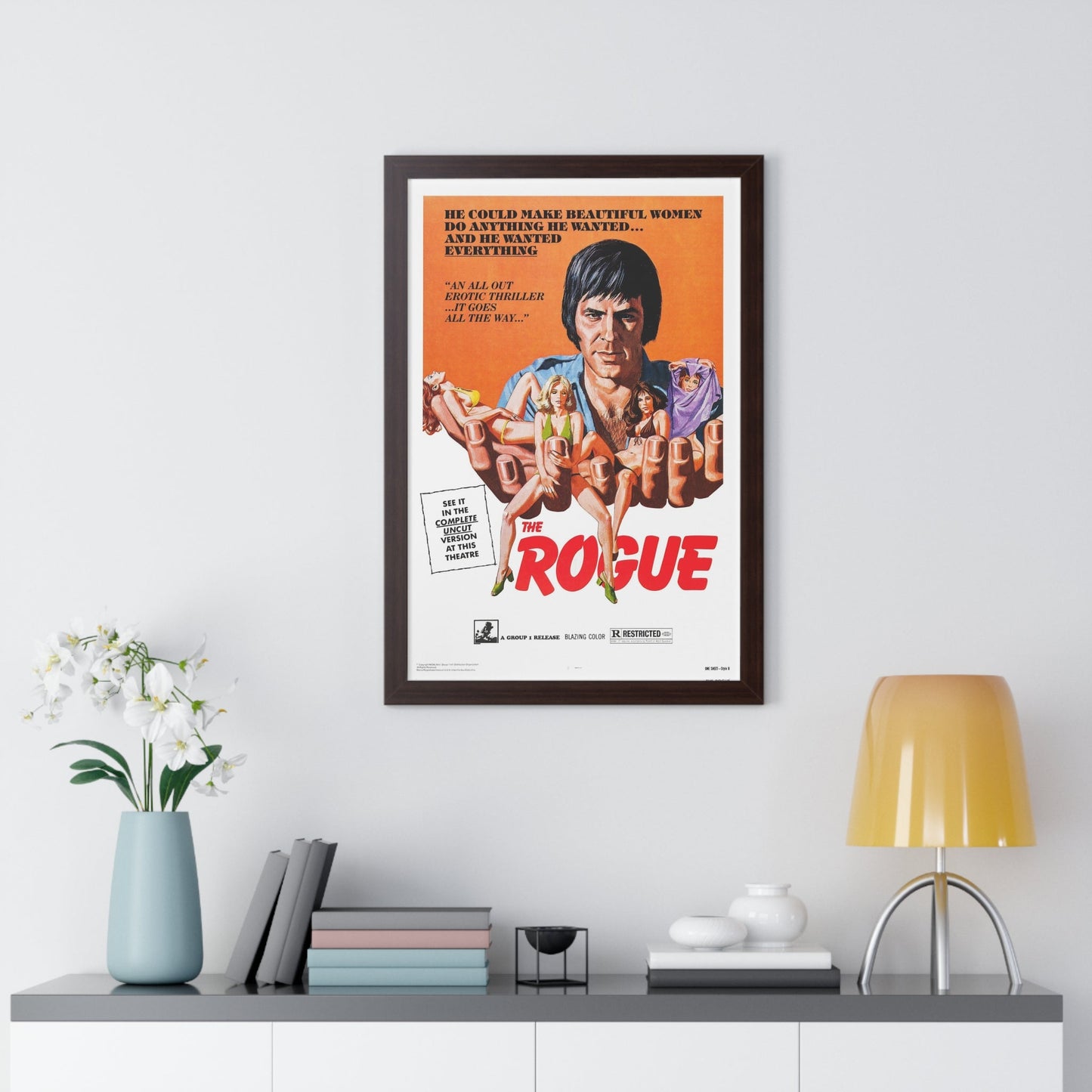 THE ROGUE 1971 - Framed Movie Poster-The Sticker Space