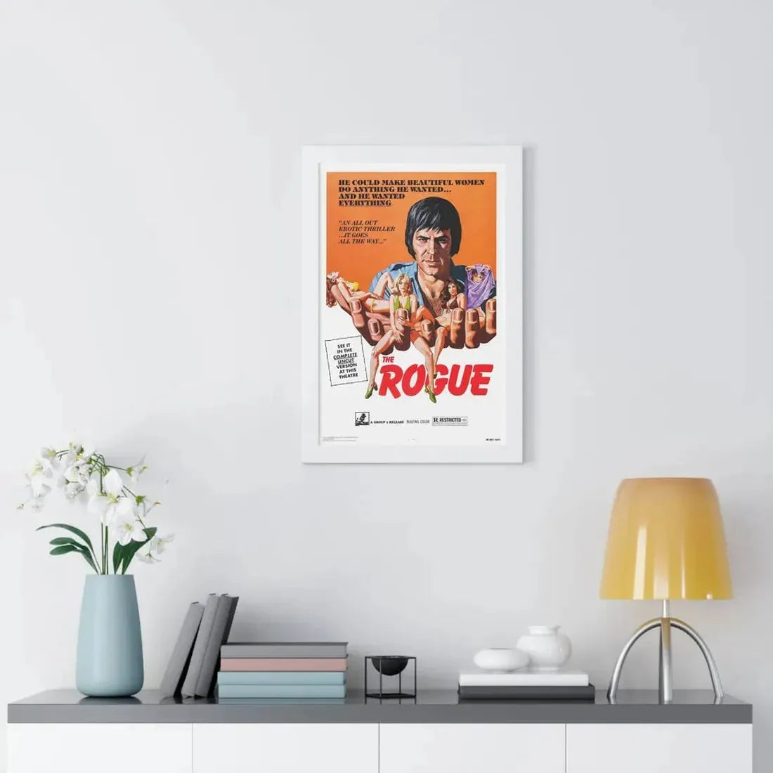 THE ROGUE 1971 - Framed Movie Poster - The Sticker Space