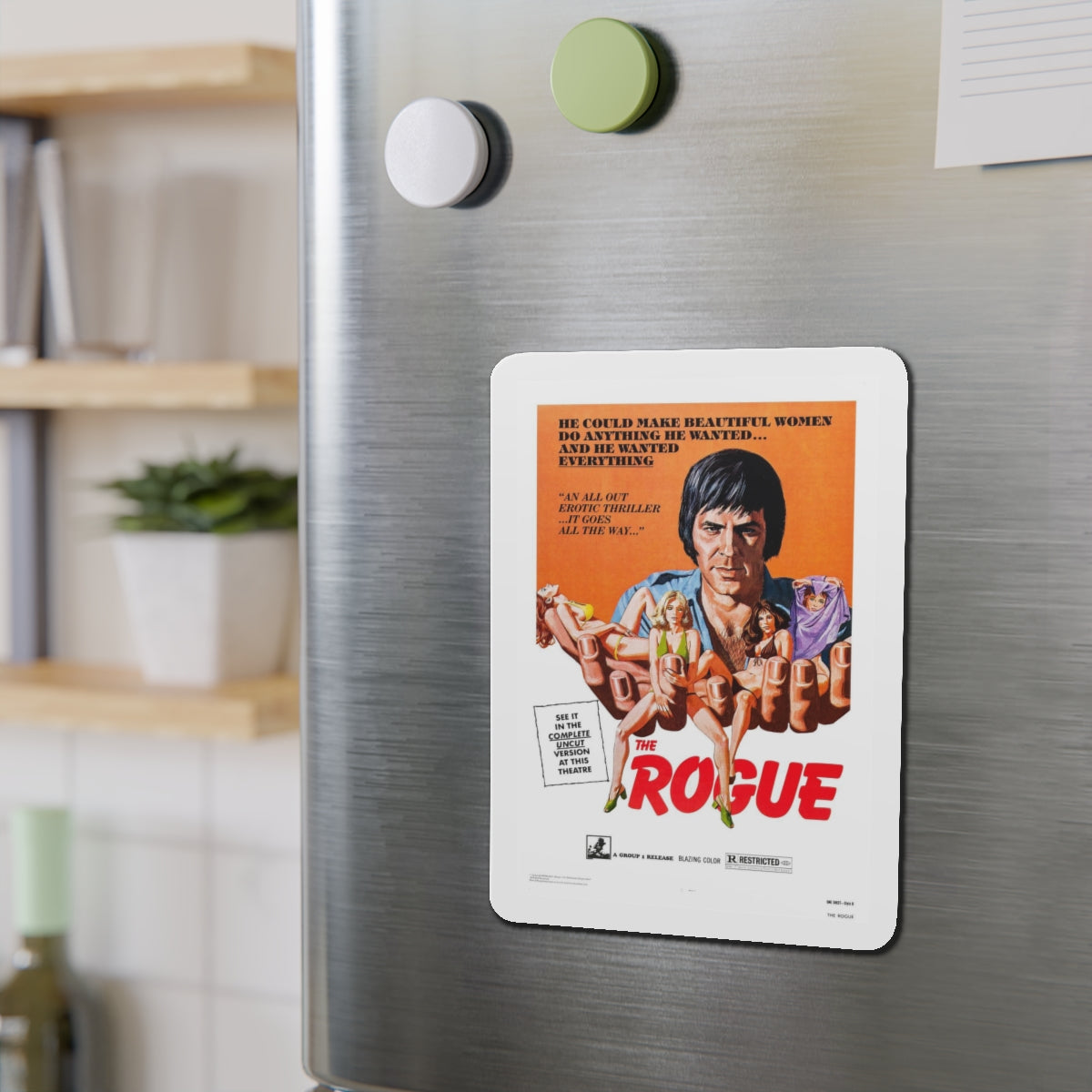 THE ROGUE 1971 Movie Poster - Refrigerator Magnet