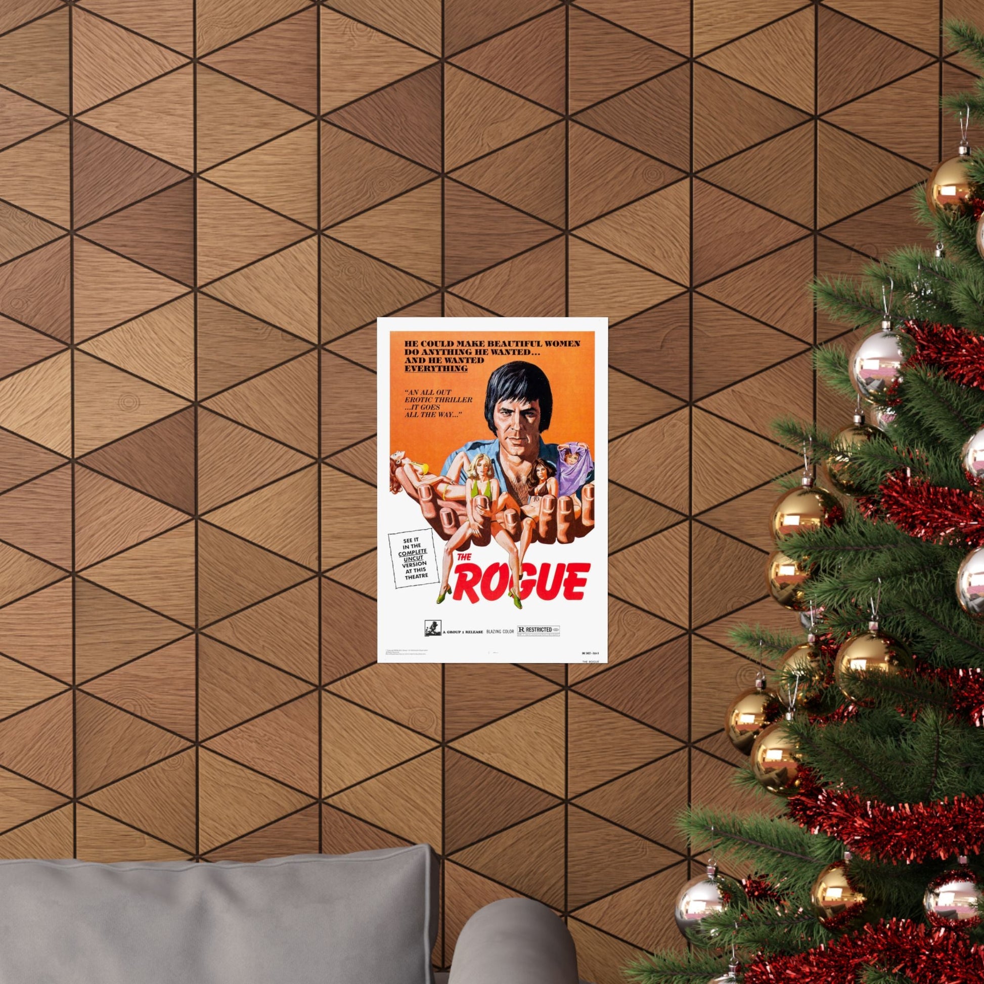 THE ROGUE 1971 - Paper Movie Poster-The Sticker Space