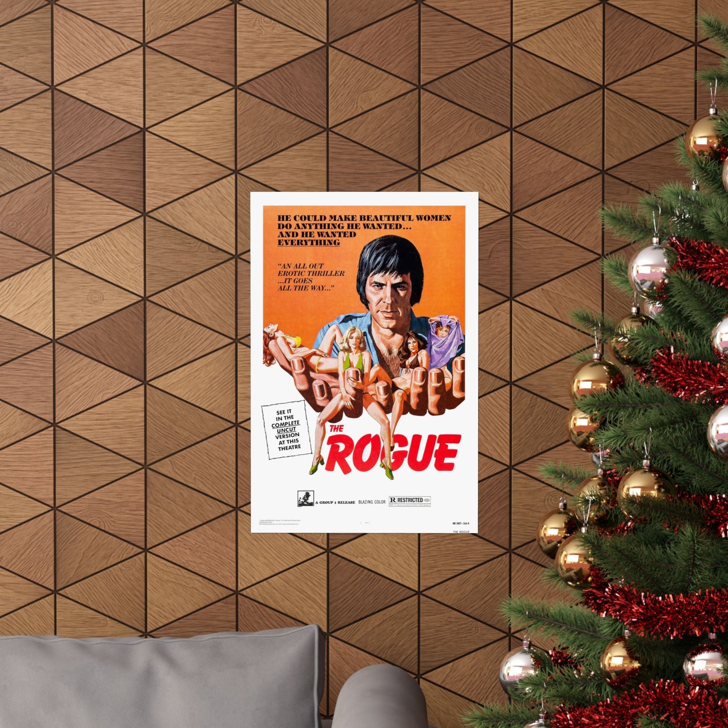 THE ROGUE 1971 - Paper Movie Poster-The Sticker Space