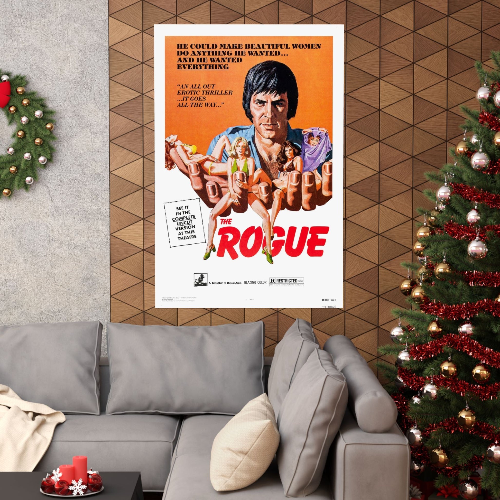 THE ROGUE 1971 - Paper Movie Poster-The Sticker Space