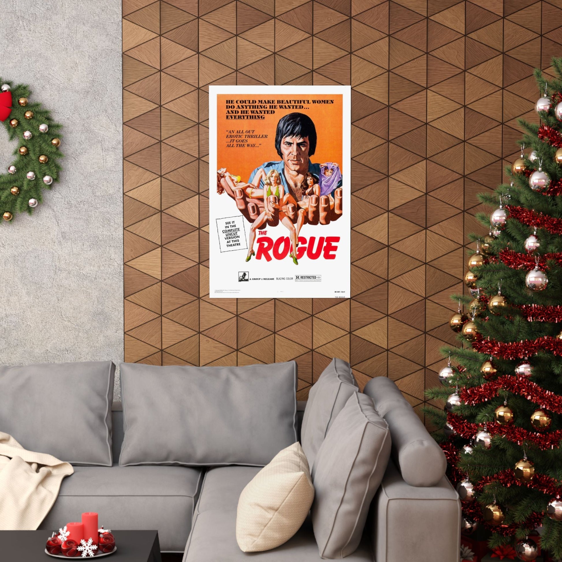 THE ROGUE 1971 - Paper Movie Poster-The Sticker Space