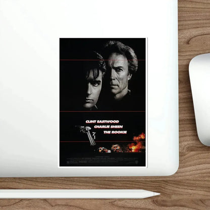 The Rookie 1990 Movie Poster STICKER Vinyl Die-Cut Decal - The Sticker Space