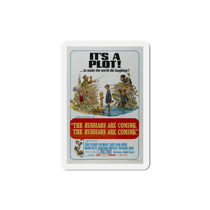 The Russians Are Coming the Russians Are Coming 1966 Movie Poster Die-Cut Magnet-3 Inch-The Sticker Space