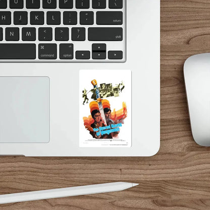 THE SACRED KNIVES OF VENGEANCE 1972 Movie Poster STICKER Vinyl Die-Cut Decal - The Sticker Space