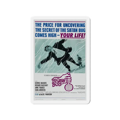 THE SATAN BUG 1965 Movie Poster - Refrigerator Magnet 3 Inch - The Sticker Space