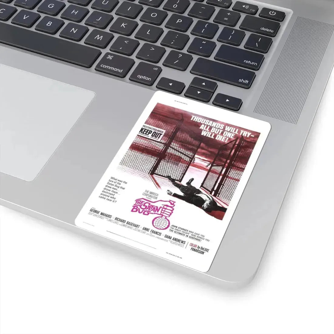 THE SATAN BUG (2) 1965 Movie Poster - STICKER Vinyl Kiss-Cut Decal - The Sticker Space