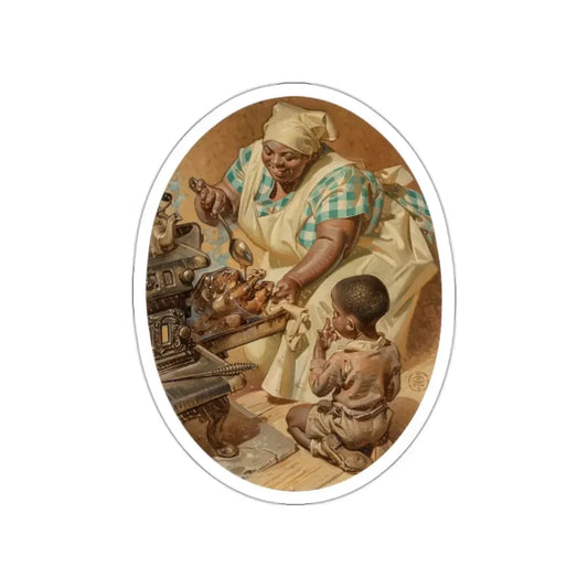 The Saturday Evening Post cover, November 28, 193 (Magazine Illustration) STICKER Vinyl Die-Cut Decal White Die-Cut 2 Inch - The Sticker Space